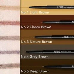 J.MUE Korea Hot Item J.MUE Slim Eyebrow Pencil No.1 Light Brow No.1 Light Brow -Skin Care Store 124030471736176 2