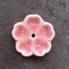 Diseno Living Incense Ceramic Holder Sakura Shape - Pink Fixed Size -Skin Care Store 133330651535776
