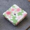 Diseno Living Incense Ceramic Holder Japanese Style Square - Sakura Green Fixed Size -Skin Care Store 133330652535776