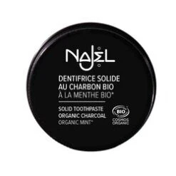 NAJEL NAJEL - Solid Toothpaste With Organic Charcoal & Mint Fixed Size