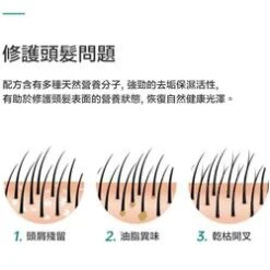 Amino Acids Silky Smooth Shampoo Amino Acids Silky Smooth Shampoo Without Silicone Oil Lasting Fragrance 500ml -Skin Care Store 143432485025270 3