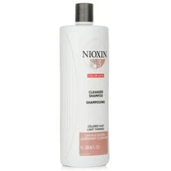 Nioxin Derma Purifying System 3 Cleanser Shampoo (Colored Hair, Light Thinning, Color Safe) 1000ml/33.8oz -Skin Care Store 22411290944 1