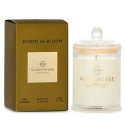 Glasshouse Triple Scented Soy Candle - Kyoto In Bloom (Camellia & Lotus) 60g/2.1oz 4 Glasshouse Triple Scented Soy Candle - Kyoto In Bloom (Camellia & Lotus) 60g/2.1oz - Image 2