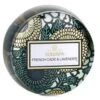 Voluspa Mini Tin Candle - French Cade Lavender 113g/4oz -Skin Care Store 25634575116