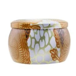 Voluspa Mini Tin Candle - Spiced Pumpkin Latte 113g/4oz -Skin Care Store 26462875116 2