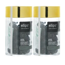 Ellips Hair Vitamin Oil - Shiny Black 2x50capsules 4 Ellips Hair Vitamin Oil - Shiny Black 2x50capsules - Image 2