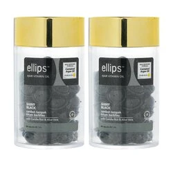Ellips Hair Vitamin Oil - Shiny Black 2x50capsules 3 Ellips Hair Vitamin Oil - Shiny Black 2x50capsules