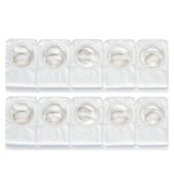 Miche Bloomin' Iris Glow 1 Day Color Contact Lenses (506 Opal Gray) 10pcs -Skin Care Store 28339545309 2