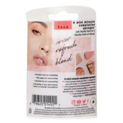 Real Techniques 4 Miracle Mini Complexion Sponges Set Set -Skin Care Store 31044694309 2