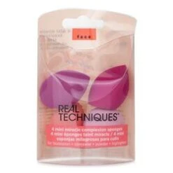 Real Techniques 4 Miracle Mini Complexion Sponges Set Set